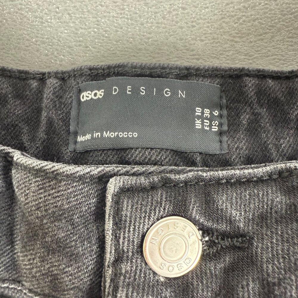 Women's ASOS Design Petite Denim Midi Skirt 6 - Picture 3 of 3